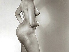 Pretty nude vintage models