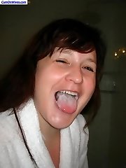 Real inexperienced cumshots