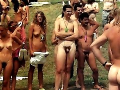 Two series of this damsels getting bare in public beach