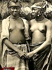 Vintage ethnic nude girls