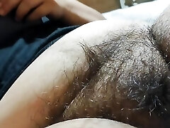 touching hairy poon bbw chubby wife