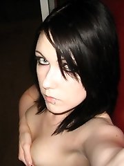 Selection of the hottest raven haired emo nymphs
