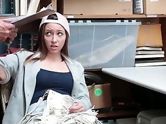 Shoplyfter - Cute Teen Penetrates Her Way Out Of Grief