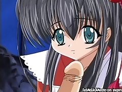 Cute Hentai Teenager Chick In An Activity Of Sexual Servitude