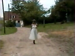 Classical European BDSM sex tape with hot blonde babe