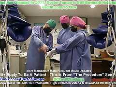 You Go Through "The Procedure" At Doctor Tampa, Nurse Pearl & Nurse Stacy Shepards Surgically Gloved Palms GirlsGoneGynoCom
