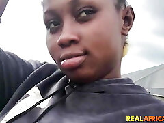 Thick Busty Nigerian College Schoolgirl Meets Fboy After Class!