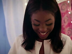 Busty Ebony Babe Fucks Her Stepbro After Revealing Intensity