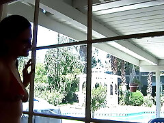 Skinny Wife seduce Dark-hued Guy next Door to Cheating Interracial Sex