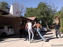 Bitchy Nina Elle sucks as much black dick as she can Bitchy Nina Elle sucks as much black dick as she can