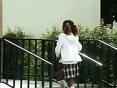 Chocolate babe gets hard-core 3some with two white dicks Chocolate babe gets hard-core 3some with two white dicks