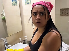 My new maids very first day on the job