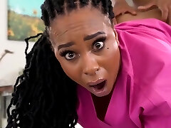 Massage hottie bouncing on his hard dick while all greased up