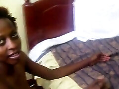Insane Black African Assistant Fucks Coworker