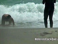 I Got Fucked On The Nude Beach By An Elderly Ebony Man With A BBC! voyeur