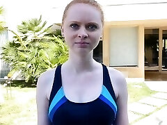 CFNMTeens - Pallid Redhead Fucked By The Swimming Coach