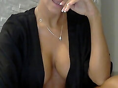 BlondeM - Dark-hued Robe Squirt