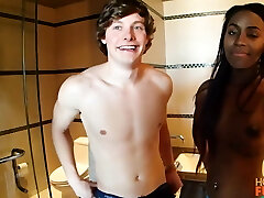 Innocent White Boy Fucks their First African Princess EVER 