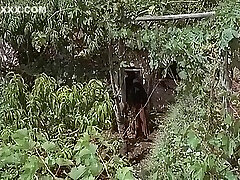 आश्चर्यजनक श्यामला घर का बना, रेट्रो सेक्स दृश्य