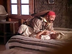 जंगली जंगली सेक्स में जंगली जंगली पश्चिम के साथ एक जलती हुई स्त्री उपर