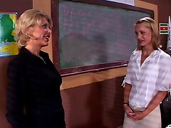 Wonderful Teacher Licks her pupil's cootchie! (The unforgettable Porn Emotions in HD restyling version)