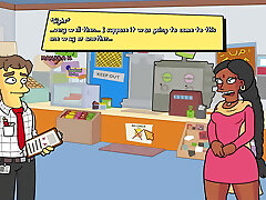 सिम्पसंस-बर्न्स हवेली-भाग 2 सेक्सी आबनूस गधा द्वारा