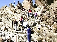 An amazing looking babe from Germany gets her bung boinked on a mountain An amazing looking babe from Germany gets her bung boinked on a mountain