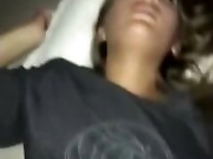 barely 18yo thot so hot that her beau blows a load early