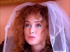 Sizzling ginger bride fucks an Indian babe with her husband