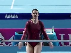 gymnast phat ass white girl