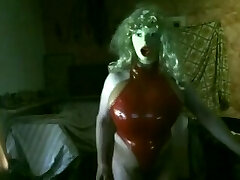 Huge fake Boobs in red rubber Figure string Huge fake Boobs in red rubber Figure string