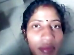 Desi Tamil wife Sandhya love hallway driiled