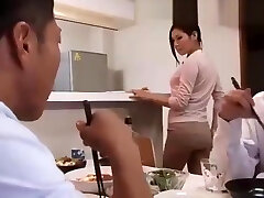 Japanese Wife Fucked By Spouse's Acquaintance When He's Sleeping