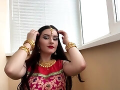 Indian Desi Bhabhi Alyssa Quinn Gets Pummel & Swallows Thick Jizm(Hindi Audio)