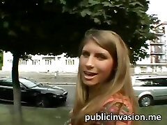 Softcore blonde agrees to a quickie sex