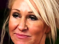 Busty mature facialized after sucking cocks Busty mature facialized after sucking cocks