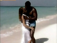 romantic pulverize on the beache