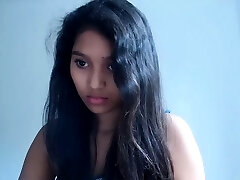 Indian Desi Teen In Glasses Squirting On Webcam