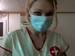 Nurse Dildo Treatment and anal Fisting