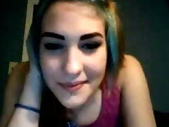 Funky Hair Girl Webcam
