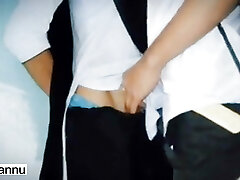 Desi pakistani school student leaked sex MMS video in Hindi audio, Desi pak collage college girl hot romantic fuck-fest in collage