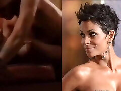 Halle Berry checks herself out ravaging