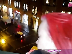 German amateur ugly girlfriend public pound at window