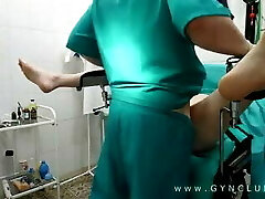 Hook-up on gyno table