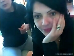 Beautiful Step Mother and Stepdaughter Play on Cam