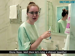 Young Stepsister Helped Stepbrother With Morning Trunk - Boned Him In The Douche And Got Caught (Subtitles) - Elena Ros