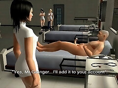 Sims 2 Nurse Dark-skinned Part#2   animation uniform fetish