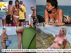Bare-breasted beach compilation vol.67 - BeachJerk