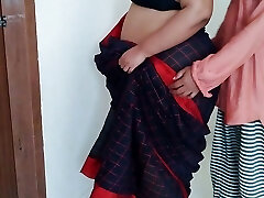 Desi Tamil Big Jugs Super-steamy granny Ka Thapa Thap chudai Majbore Appa Beta (Indian 60y Old grannie fucked while she Cleaning)