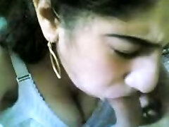 Persian Milf sucking dick and swallows